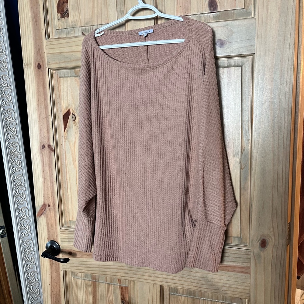 Super Soft white birch sweater